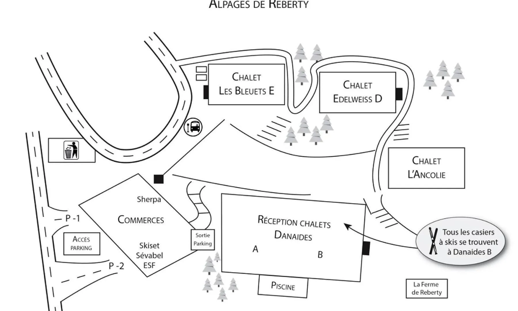 Apartment Residence Alpages De Reberty - Appartement En Duplex Spacieux - Proche Des Pistes - Balcon - Piscine - Parking Couvert Mae-9934 Saint-Martin-de-Belleville Frankreich